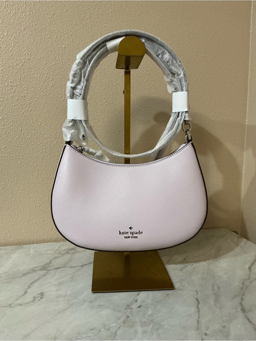 Kate Spade Saffiano Leather Lilac Moon Crossbody Bag. Absolutely Stunning 🤩